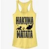 Discount ✔️ Disney The Lion King Hakuna Print 👧 Girls Tank 🎁