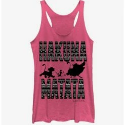 Best Pirce 🔥 Disney The Lion King Hakuna Print 👧 Girls Tank ❤️