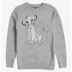 Best Pirce 🔔 Disney The Lion King Simba Splatter Sweatshirt ⭐