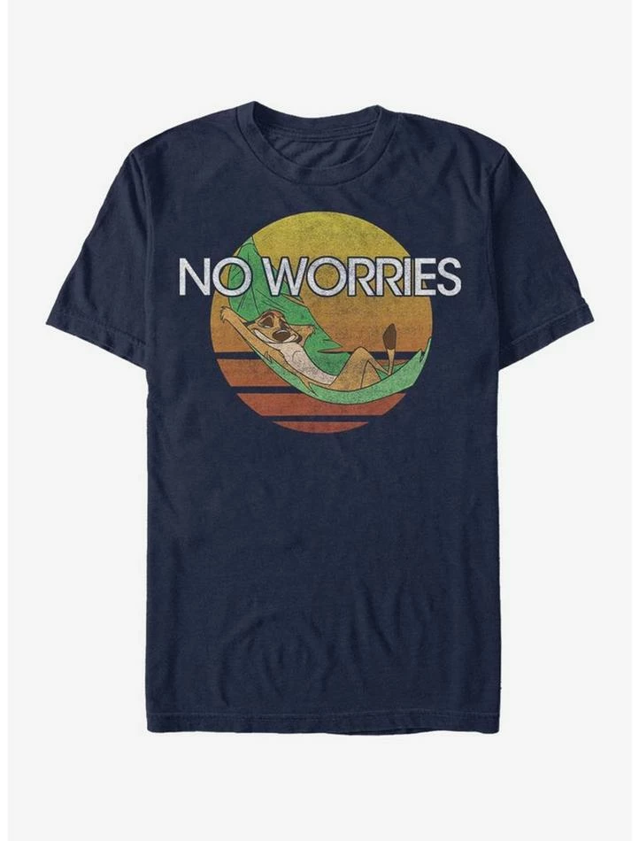 Hot Sale ✨ Disney The Lion King No Worries T-Shirt ✔️