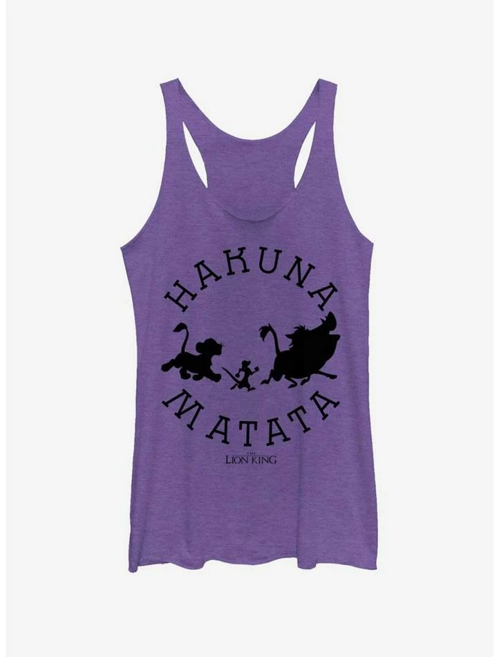 Budget โค๏ธ Disney The Lion King Hakuna Round ๐ง Girls Tank ๐งจ