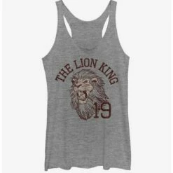 Budget ⌛ Disney The Lion King Varsity Vintage Simba 👧 Girls Tank 🛒