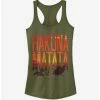 Cheapest ⭐ Disney The Lion King Sunset Matata 👧 Girls Tank 👍