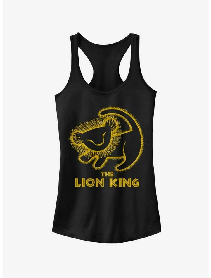Best deal 🤩 Disney The Lion King Stamp 👧 Girls Tank 👍