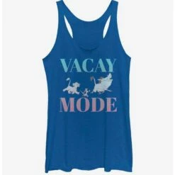 Discount ❤️ Disney The Lion King Vacay Mode 👧 Girls Tank 🎁