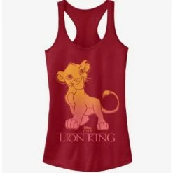 Hot Sale 🔔 Disney The Lion King Simba Fade 👧 Girls Tank 🤩