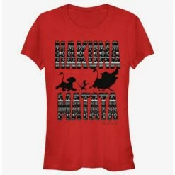 Cheapest 😉 Disney The Lion King Hakuna Print 👧 Girls T-Shirt 👏