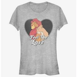 Best Sale 😉 Disney The Lion King Feel The Love 👧 Girls T-Shirt 🤩