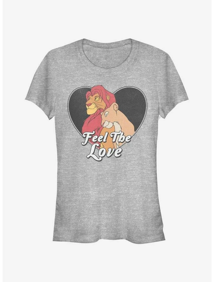 Best Sale 😉 Disney The Lion King Feel The Love 👧 Girls T-Shirt 🤩