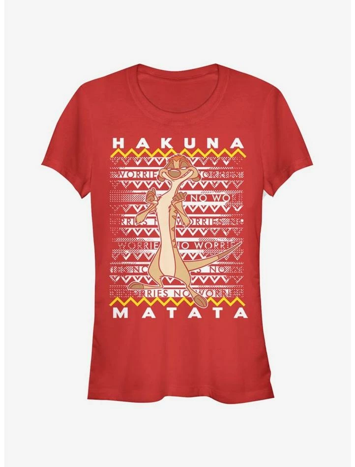 Top 10 🎁 Disney The Lion King Hakuna Timon 👧 Girls T-Shirt 🔥