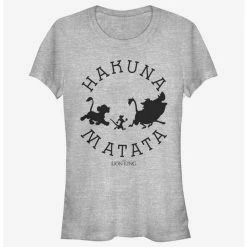 Discount 🤩 Disney The Lion King Hakuna Round 👧 Girls T-Shirt 😀