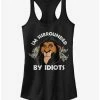 Budget 😀 Disney The Lion King Surly Scar 👧 Girls Tank 🤩