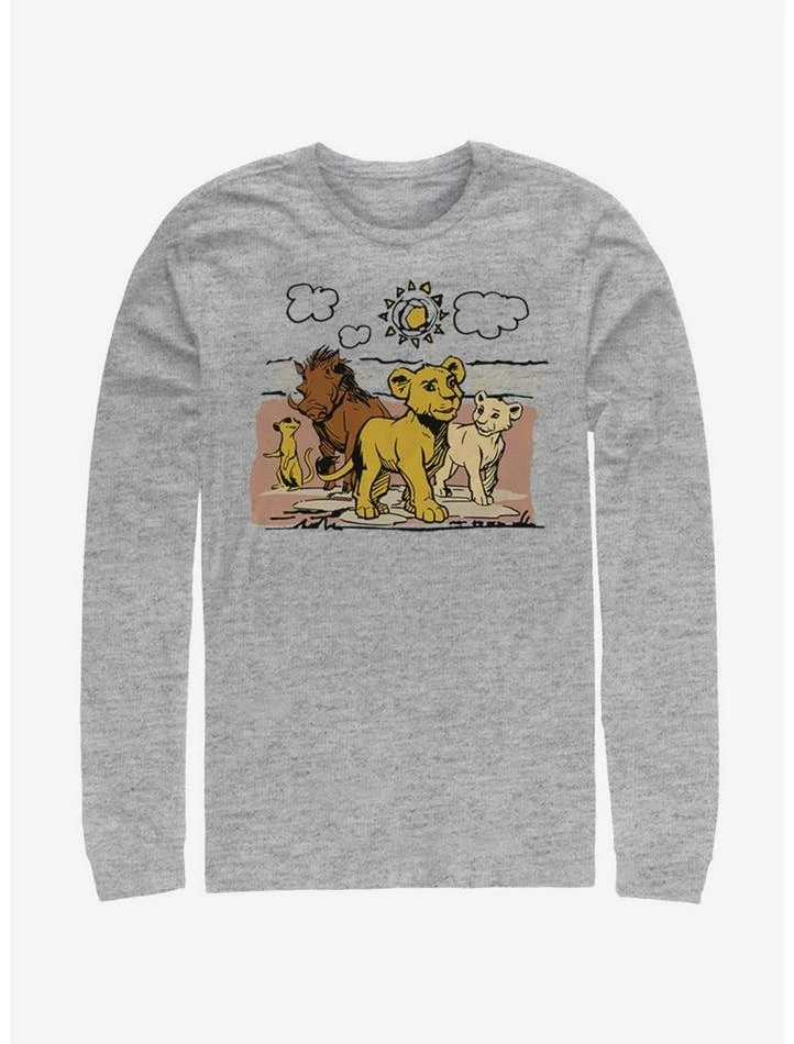 Best deal 🎁 Disney The Lion King Hakuna Group Long-Sleeve T-Shirt ✔️