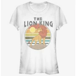 Budget ❤️ Disney The Lion King Retro King 👧 Girls T-Shirt 🔔