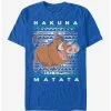 Cheap ❤️ Disney The Lion King Hakuna Pumba T-Shirt 🔥
