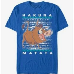 Cheap ❤️ Disney The Lion King Hakuna Pumba T-Shirt 🔥