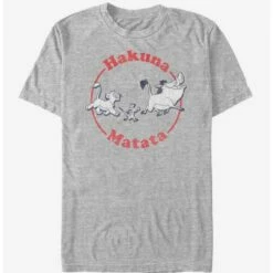 Best Pirce ⌛ Disney The Lion King Classic Motto T-Shirt 🤩