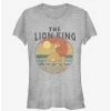 Promo 🌟 Disney The Lion King Retro Lion 👧 Girls T-Shirt 🎉