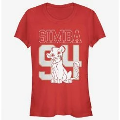 Deals 🛒 Disney The Lion King Simba '94 👧 Girls T-Shirt ❤️
