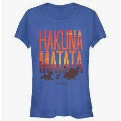 Best Pirce 😍 Disney The Lion King Sunset Matata 👧 Girls T-Shirt 🛒