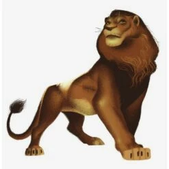 Discount 🤩 Disney The Lion King Simba Peel And Stick Giant Wall Decals ✔️