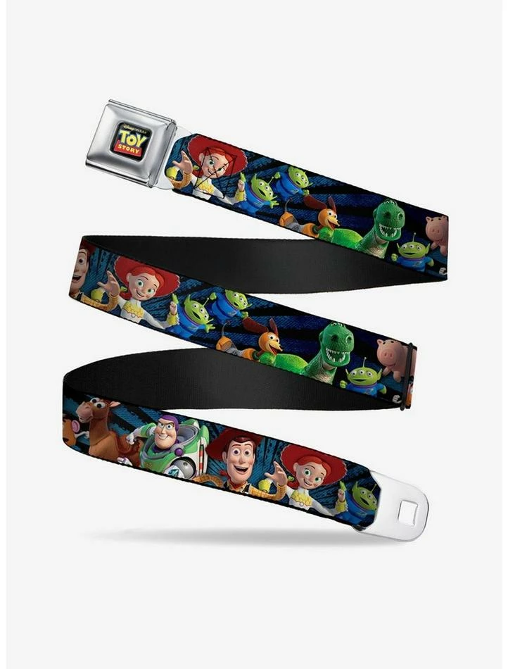 Best deal ๐ Disney Toy Story Characters Running Seatbelt Belt ๐
