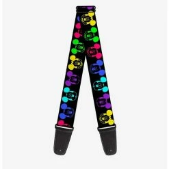 Best Sale 🥰 Disney Mickey Mouse Expressions Guitar Strap 🔔