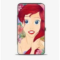 Discount 👏 Disney The Little Mermaid Ariel Scene Hinged Wallet 🛒