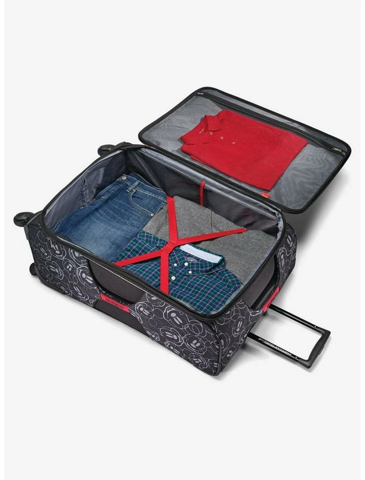 Wholesale ๐ Disney Mickey Mouse Multi-Face Carry On Spinner Softside Luggage ๐ - Image 2