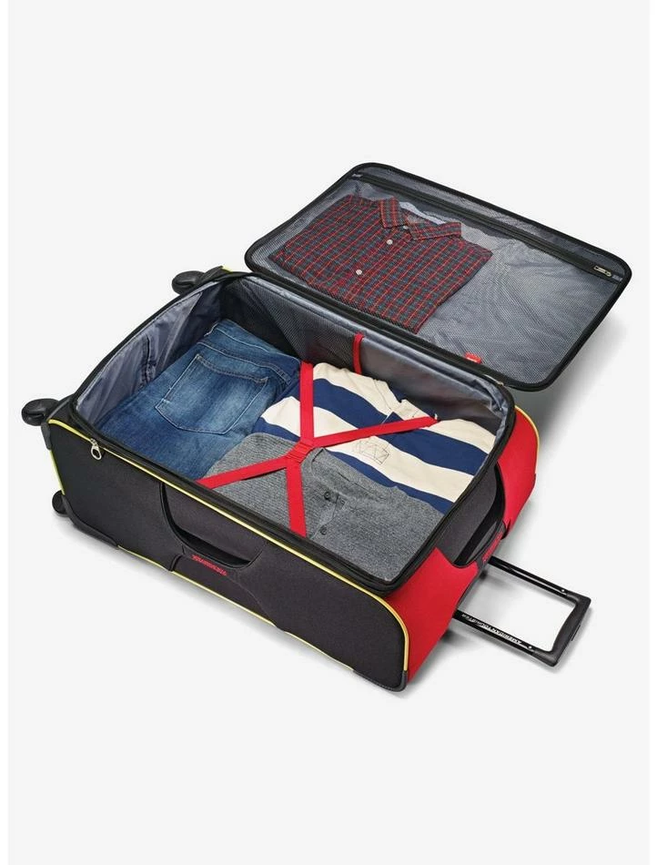 Best Pirce ๐ Disney Mickey Mouse Pants 28 Inch Spinner Softside Luggage ๐ - Image 2