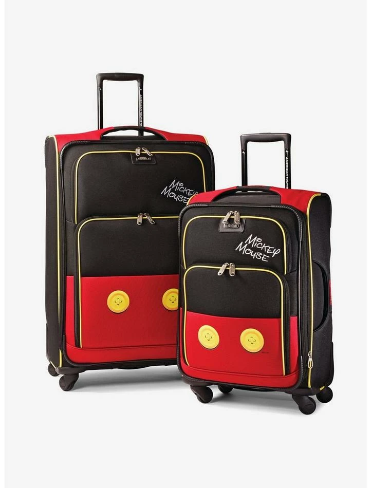 Best Pirce ๐ Disney Mickey Mouse Pants 28 Inch Spinner Softside Luggage ๐ - Image 3