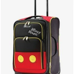 Buy 👍 Disney Mickey Mouse Pants Carry On Spinner Softside Luggage 🎉