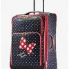 Best Pirce 🔔 Disney Minnie Mouse Red Bow 28 Inch Spinner Softside Luggage 😍