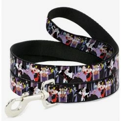 Best deal ✨ Disney 5 Disney Villains Stacked 🐕 Dog Leash 6 Ft 🌟