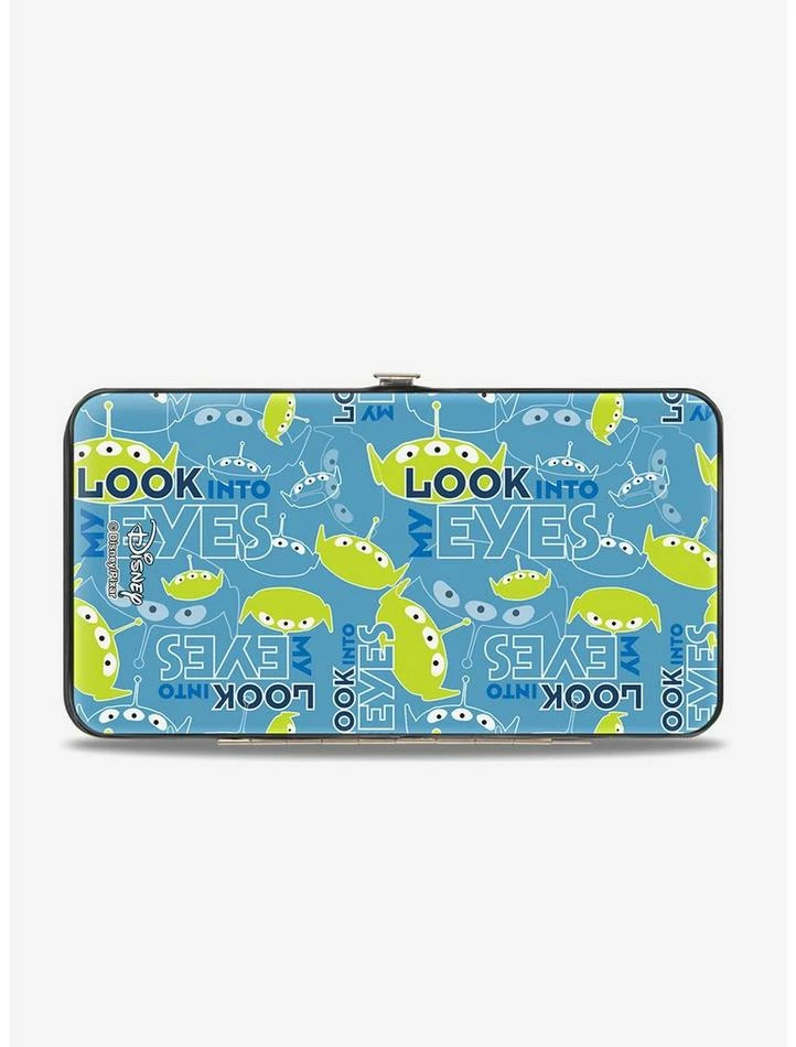 Cheapest ❤️ Disney Pixar Toy Story Alien Pose Look Into My Eyes Hinged Wallet 👏 - Image 2