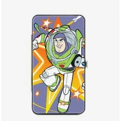 Budget 😀 Disney Pixar Toy Story Buzz Lightyear Action Pose Hinged Wallet ⌛