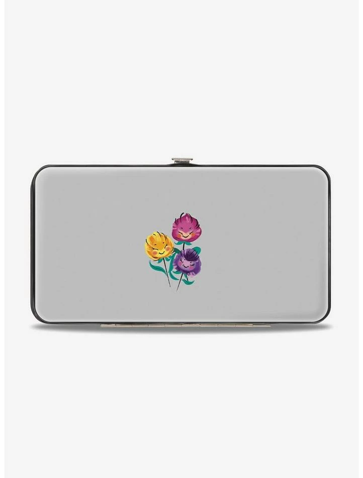 Promo 😀 Disney Alice In Wonderland Alice Cheshire Cat Floral Hinged Wallet 🛒 - Image 2