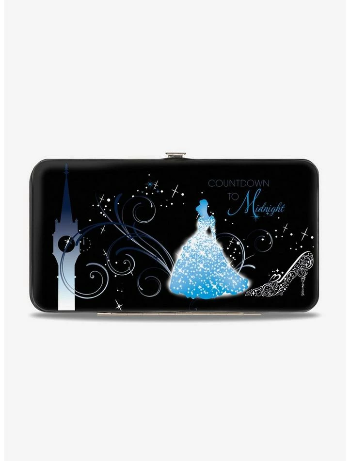 Discount 😍 Disney Cinderella Countdown To Midnight Hinged Wallet 💯