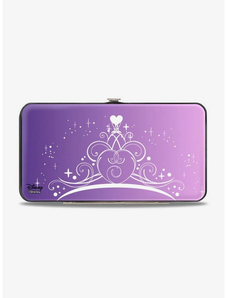 Outlet ⭐ Disney Cinderella Prince Ball Scene Crown Icon Hinged Wallet 🔔 - Image 2