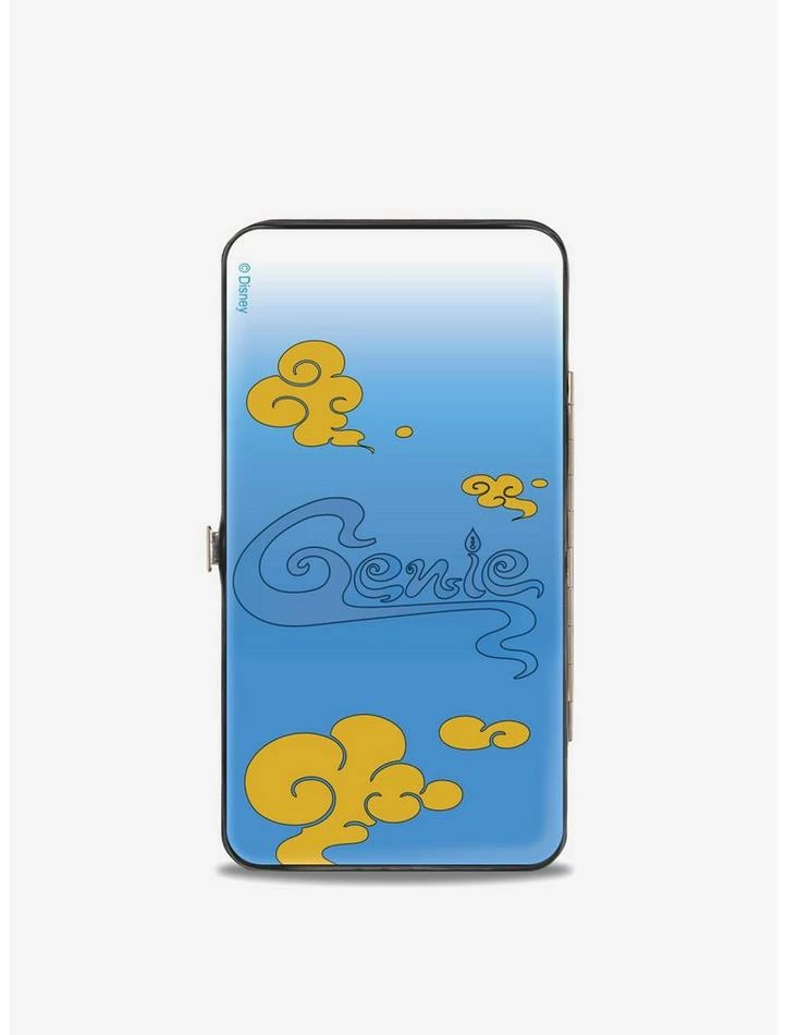 Brand new 🛒 Disney Classic Aladdin Genie Smiling Pose Hinged Wallet ✔️ - Image 2