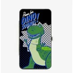 Deals โ Disney Pixar Toy Story Rex Pose Press For Dino Sounds Hinged Wallet โค๏ธ