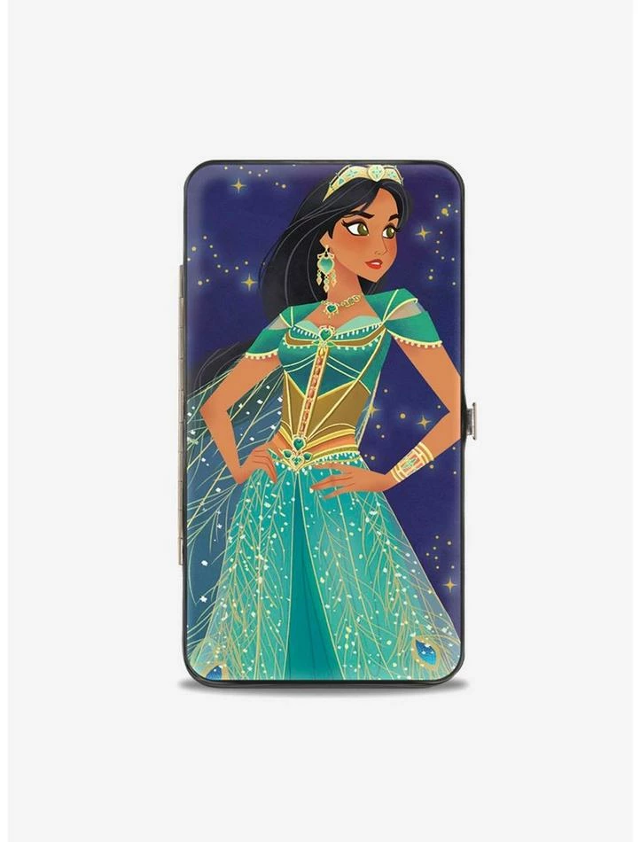 Outlet ๐งจ Disney Jasmine 2019 Standing Pose Stars Hinged Wallet โ๏ธ