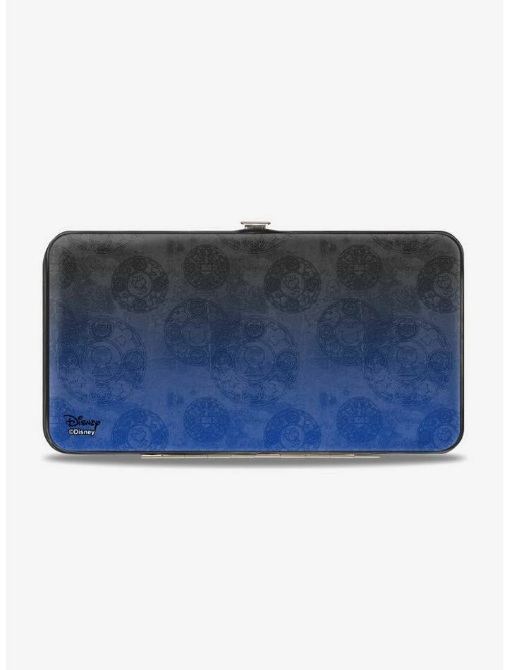 Hot Sale ๐ Disney Kingdom Hearts II Hidden Mickey Symbols Scattered Hinged Wallet ๐ - Image 2