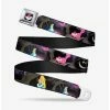 New 😍 Disney Alice In Wonderland The Cheshire Cat Scenes Seatbelt Belt ❤️