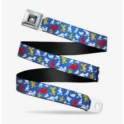 Coupon 💯 Disney Donald Duck Face Poses Scattered Seatbelt Belt ⭐