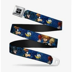 Wholesale 🤩 Disney Kingdom Hearts Character Pose Seatbelt Belt ✨