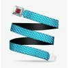 Promo 😍 Disney Minnie Mouse Dots Seatbelt Belt 😀