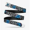 Discount 🌟 Disney Lilo & Stitch Poses Mini Scrump Scattered Seatbelt Belt 🎉