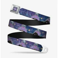 Flash Sale 🛒 Disney The Little Mermaid Ursula Poses Shells Ivy Bubbles Seatbelt Belt ⌛