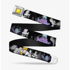 Discount 👍 Disney Villains Hexing Princess Scenes Seatbelt Belt 🔔